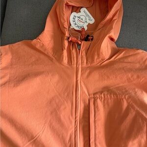 Dockers Men's Orange Windbreaker Jacket